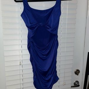 Royal blue dress